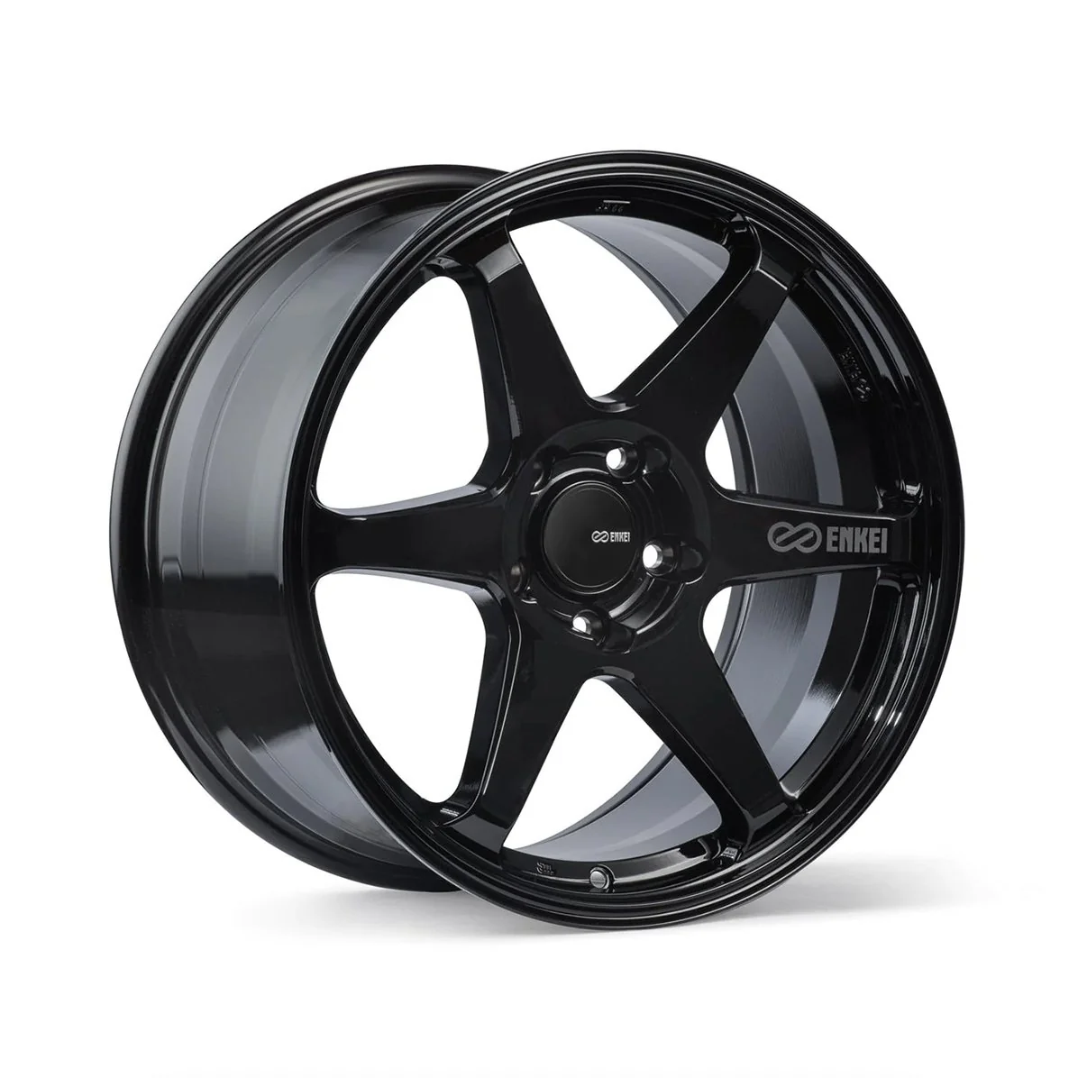 Enkei T6R Gloss Black 18x9.5 5x114.3 38mm Offset