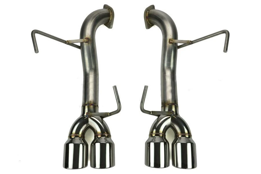 ETS Axle Back Exhaust Stainless Steel Tips w/ No Muffler 2015-2021 WRX / 2015-2018 STI