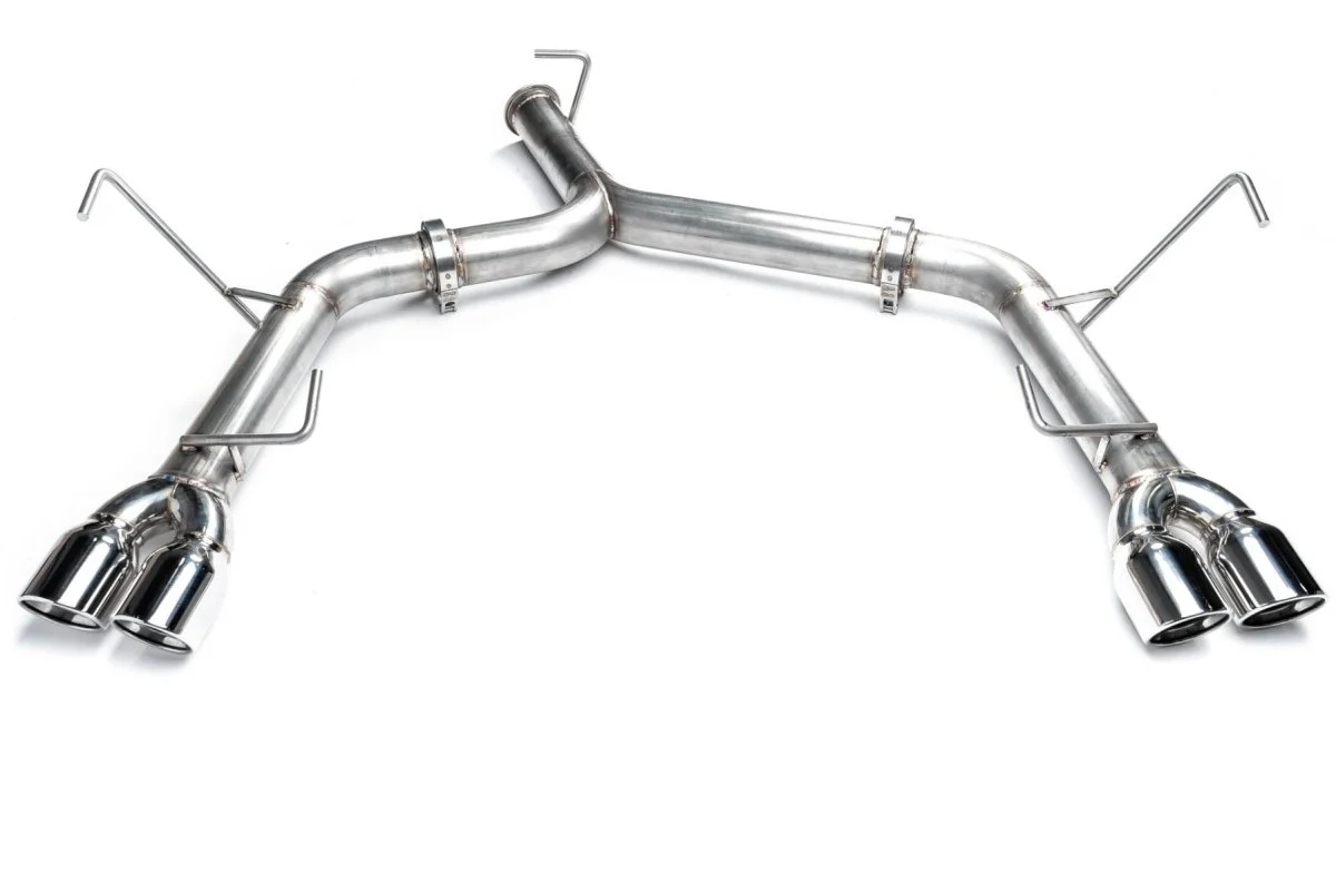 ETS Extreme Catback Exhaust Non Resonated Stainless Steel Tips 2015-2021 WRX / 2015-2021 STI - Image 2