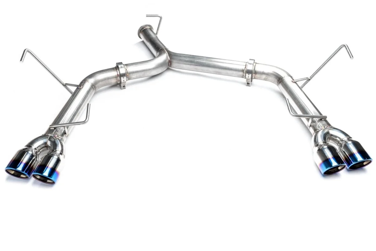 ETS Extreme Catback Exhaust Resonated Burnt Tips 2015-2021 WRX / 2015-2021 STI - Image 4