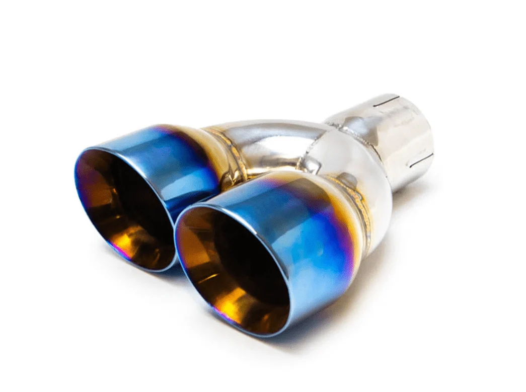 FactionFab Axle Back Exhaust Dual Wall Burnt Stainless Tip 2022-2026 WRX - Image 8