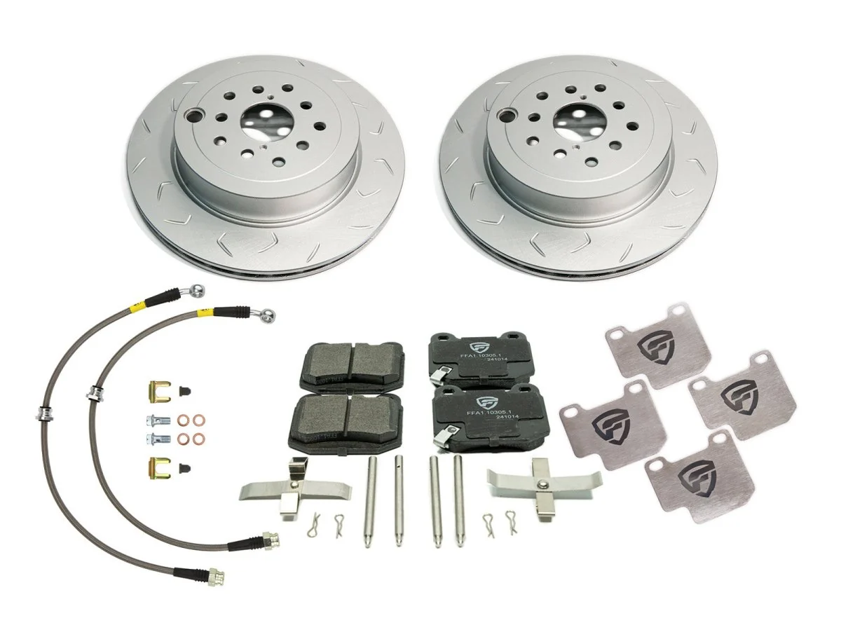 FactionFab Rear Full Brake Kit Combo 2008-2017 STI