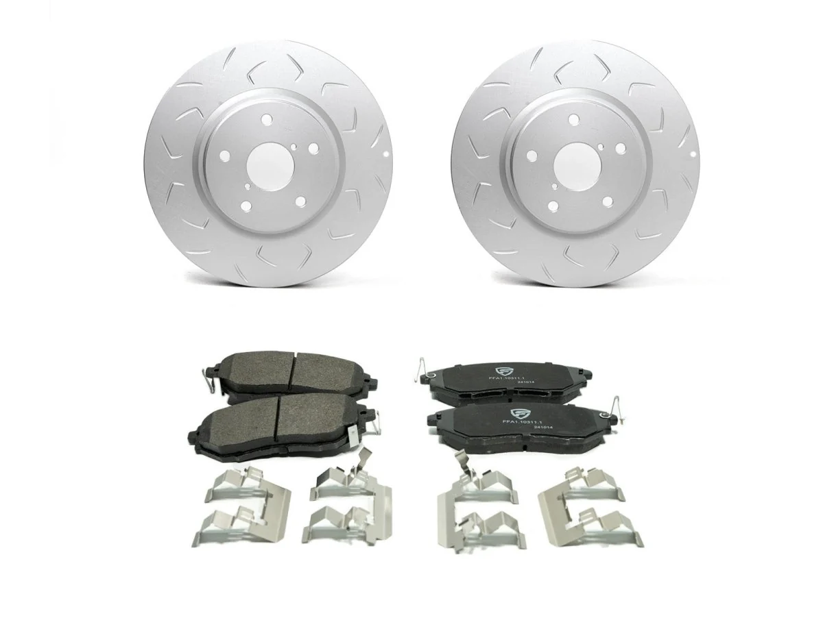 FactionFab Front Pad and Slotted Rotor Combo 2015-2021 WRX