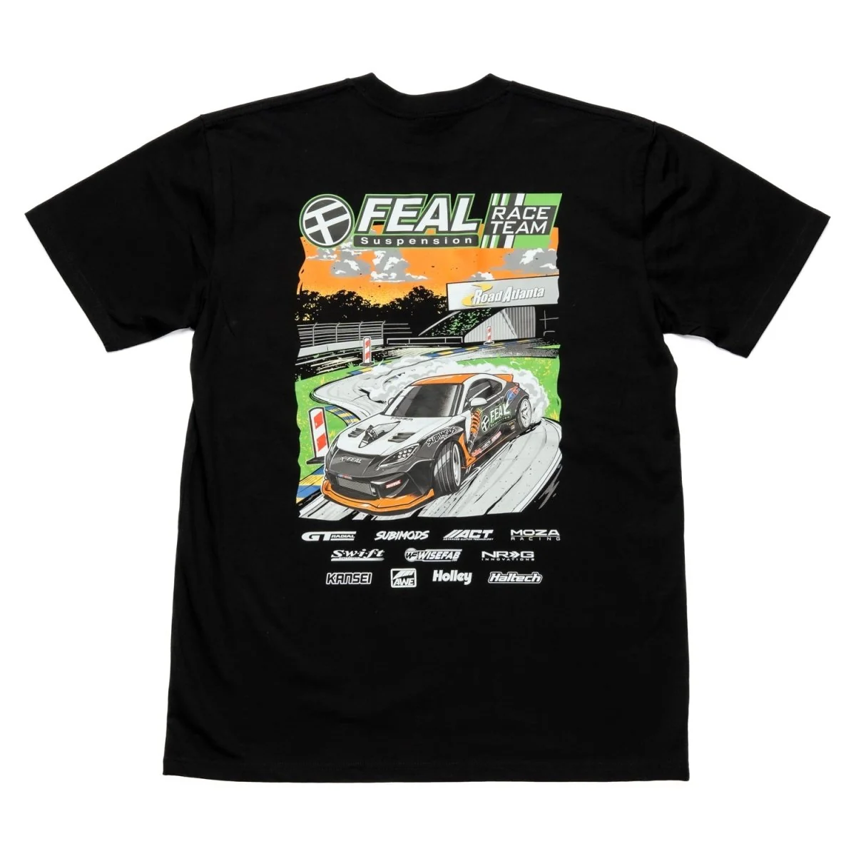FEAL Suspension Race Team Official "Road to the Championship" Short Sleeve Shirt Black (All Sizes)
