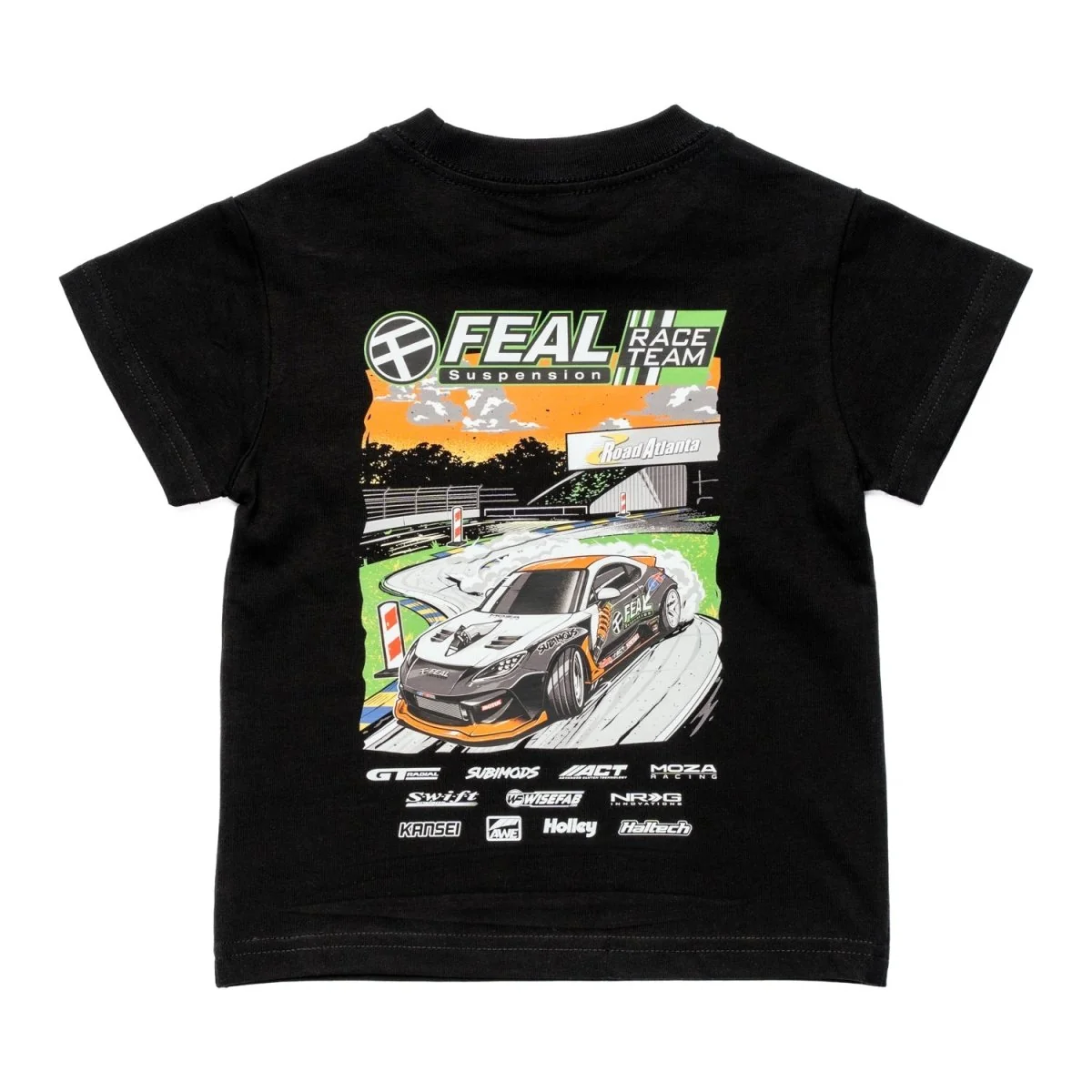 FEAL Suspension Race Team Official "Road to the Championship" Short Sleeve Shirt Black (All Sizes) - Image 7