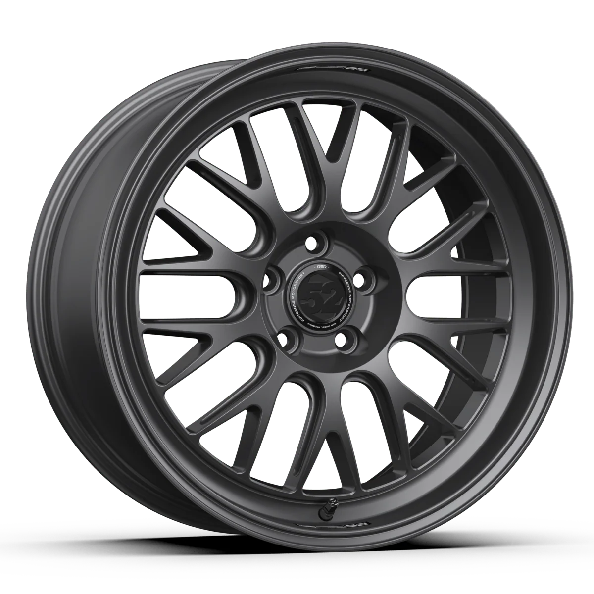 fifteen52 Holeshot RSR Matte Titanium 19x9.5 5x114.3 38mm Offset 2015-2026 WRX / 2011-2021 STI