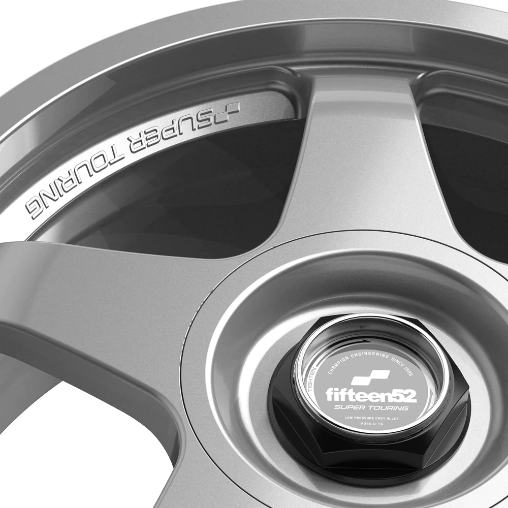 fifteen52 Super Touring Chicane Speed Silver 19x8.5 5x114.3/5x120 35mm Offset 15-24 WRX / 11-21 STI - Image 5