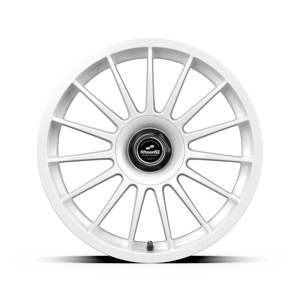 fifteen52 Super Touring Podium Rally White 18x8.5 5x114.3/5x100 35mm Offset 15-24 WRX / 11-21 STI - Image 2