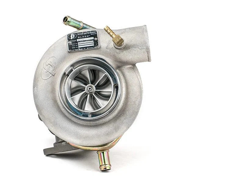 Forced Performance Black HTZ Turbo 84mm Cover w/ 8cm Hot Side and Tial 18psi Upgraded Wastegate 2002-2007 WRX / 2004-2021 STI