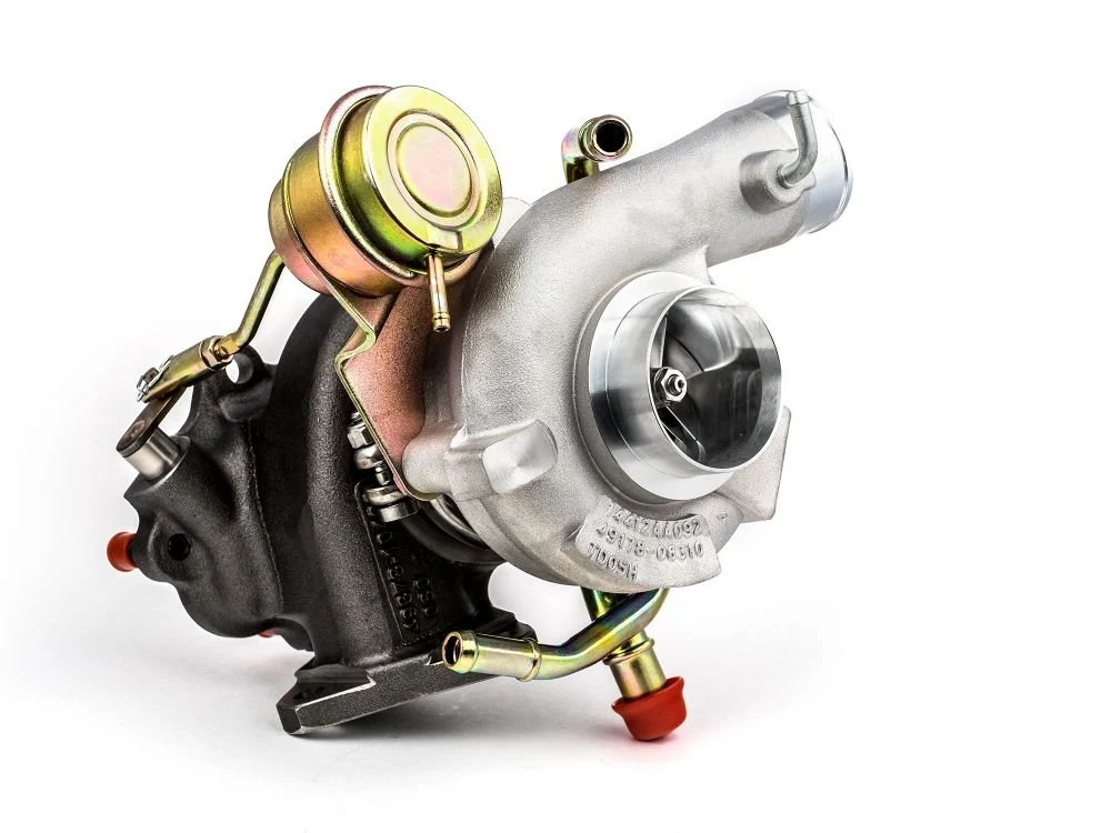 Forced Performance Blue HTZ Turbo 84mm Cover w/ 8cm Hot Side and Tial 18psi Wastegate 2002-2007 WRX / 2004-2021 STI - Image 2
