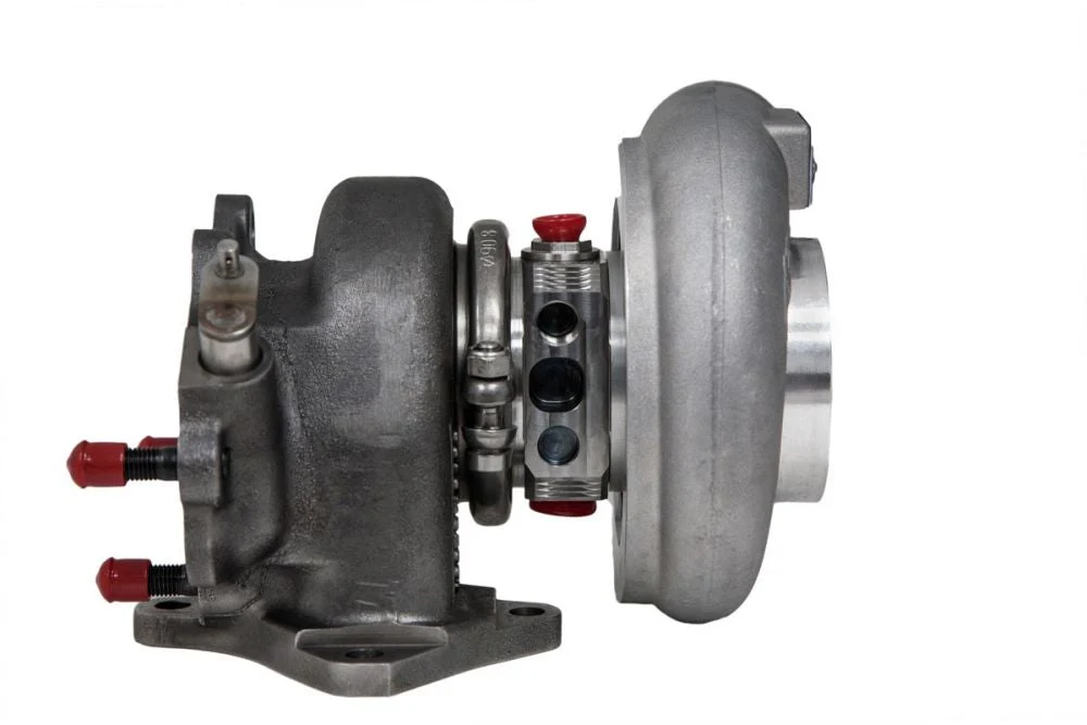Forced Performance Blue XR 73HTZ Ball Bearing Turbo 84mm Cover w/ 8cm Hot Side and Internal Wastegate 2002-2007 WRX / 2004-2021 STI - Image 4