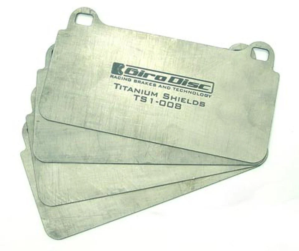 Girodisc Front Caliper Titanium Shims 04-17 STI / 15-21 WRX w/ Performance Package Brembo Calipers