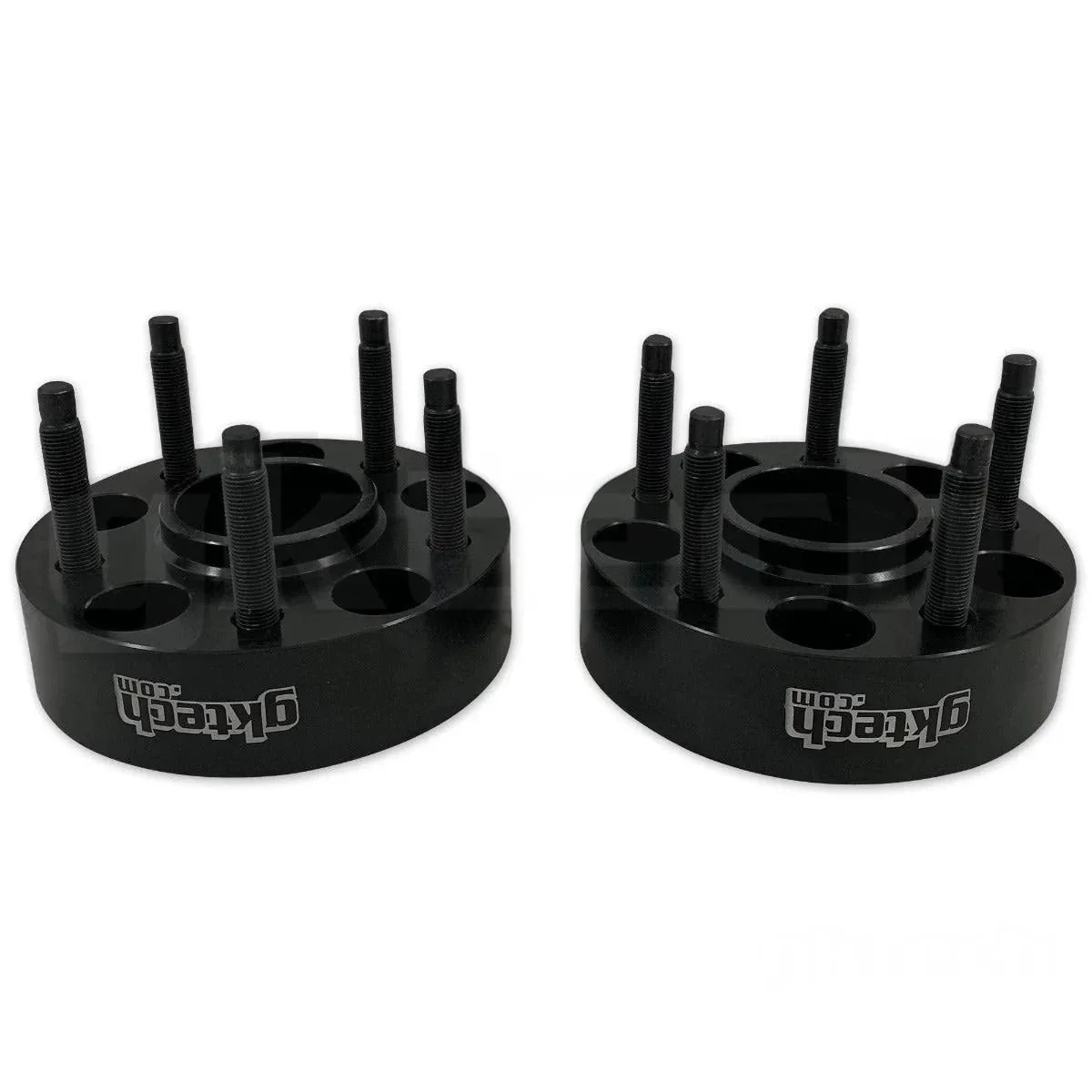 GKTECH Hubcentric Wheel Spacer Pair Black 40mm / 5x100