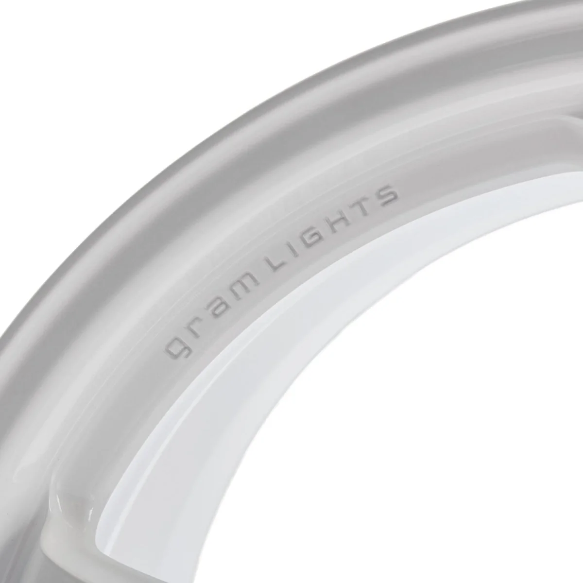 Gram Lights 57CR Ceramic White Pearl 18x9.5 5x114.3 38mm Offset 2015-2026 WRX / 2011-2021 STI - Image 4