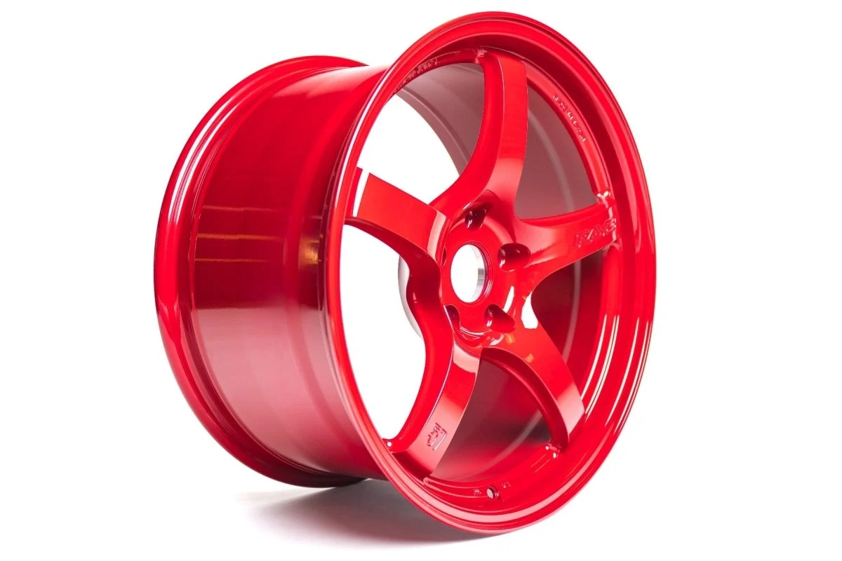 Gram Lights 57CR Milano Red 18x9.5 5x114.3 38mm Offset 2015-2026 WRX / 2011-2021 STI - Image 2
