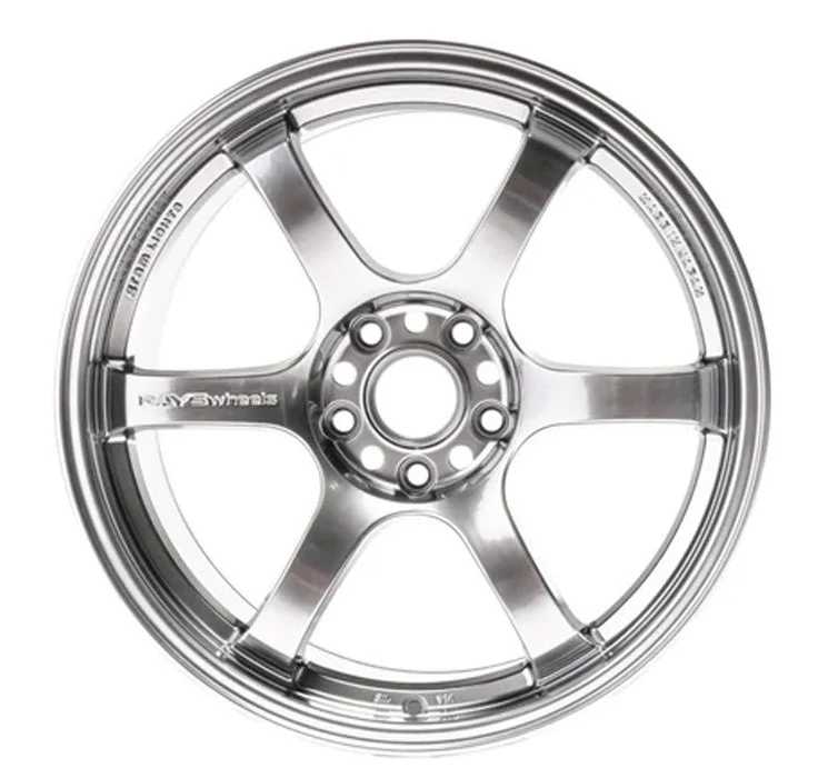 Gram Lights 57DR Grace Silver 18x9.5 5x114.3 38mm Offset 2015-2026 WRX / 2011-2021 STI