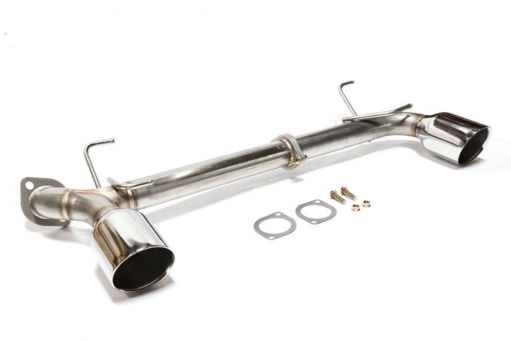 Remark Axle Back Exhaust Muffler Delete w/ Stainless Steel Single Wall Tips 2013-2021 BRZ