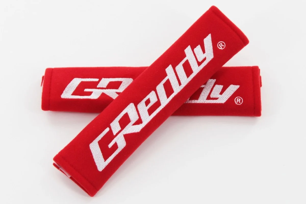GReddy Seat Belt Pad Pair - Image 3