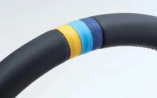 GReddy Sports Steering Wheel 340mm Leather - Image 3
