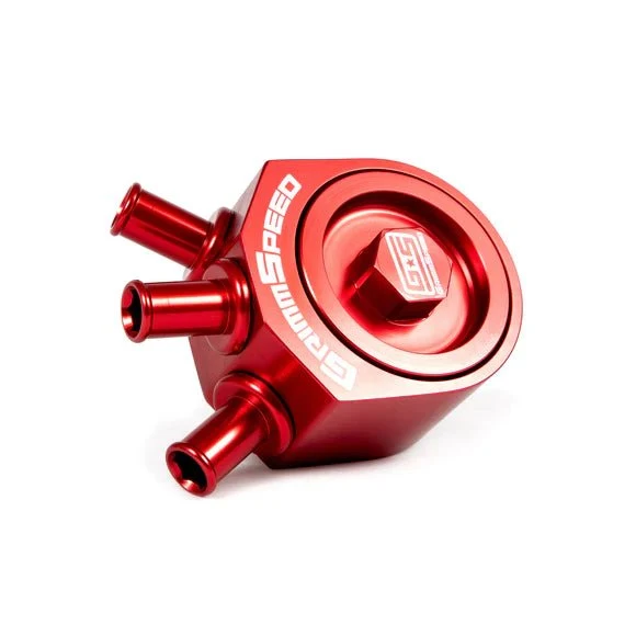 GrimmSpeed Air Oil Separator Red 02-07 WRX / 04-21 STI / 04-08 Forester XT / 04-06 Subaru Baja XT - Image 2