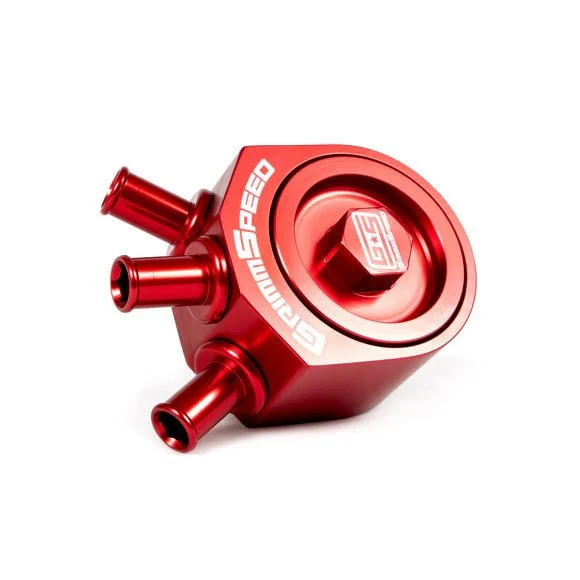 GrimmSpeed Air Oil Separator Red 08-14 WRX / 05-09 Legacy GT / 09-13 Forester XT / 05-09 Outback XT - Image 2