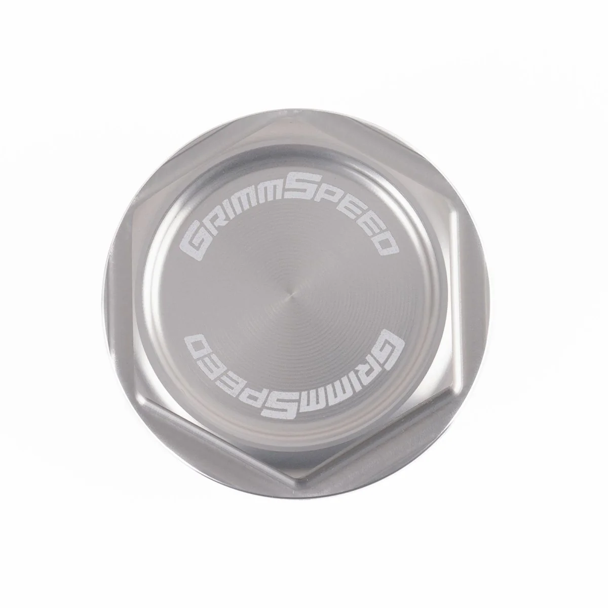 GrimmSpeed Bolt Style Silver Oil Cap Most Subaru Models - Image 3