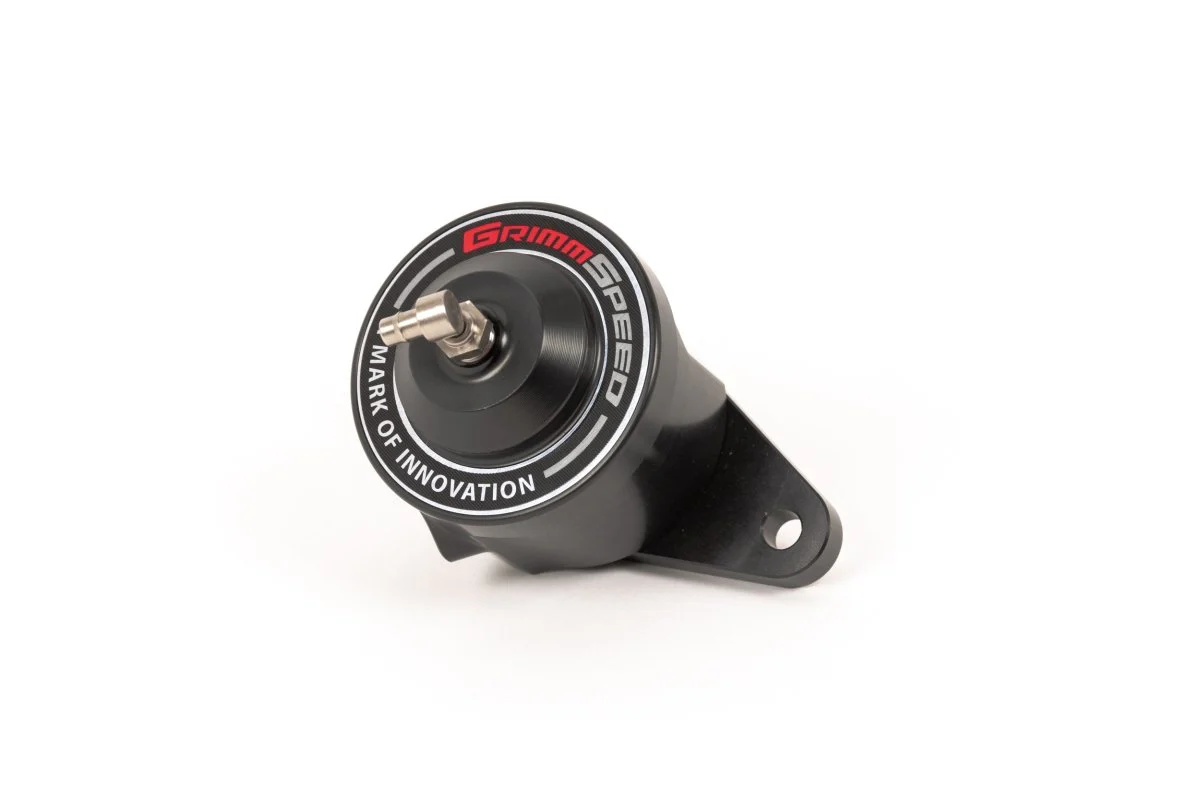 Grimmspeed V2 Bypass Valve Black 2002-2007 WRX / 2004-2021 STI