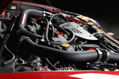Grimmspeed Front Mount Intercooler Kit Black Core w/ Black Piping 2008-2014 STI - Image 7