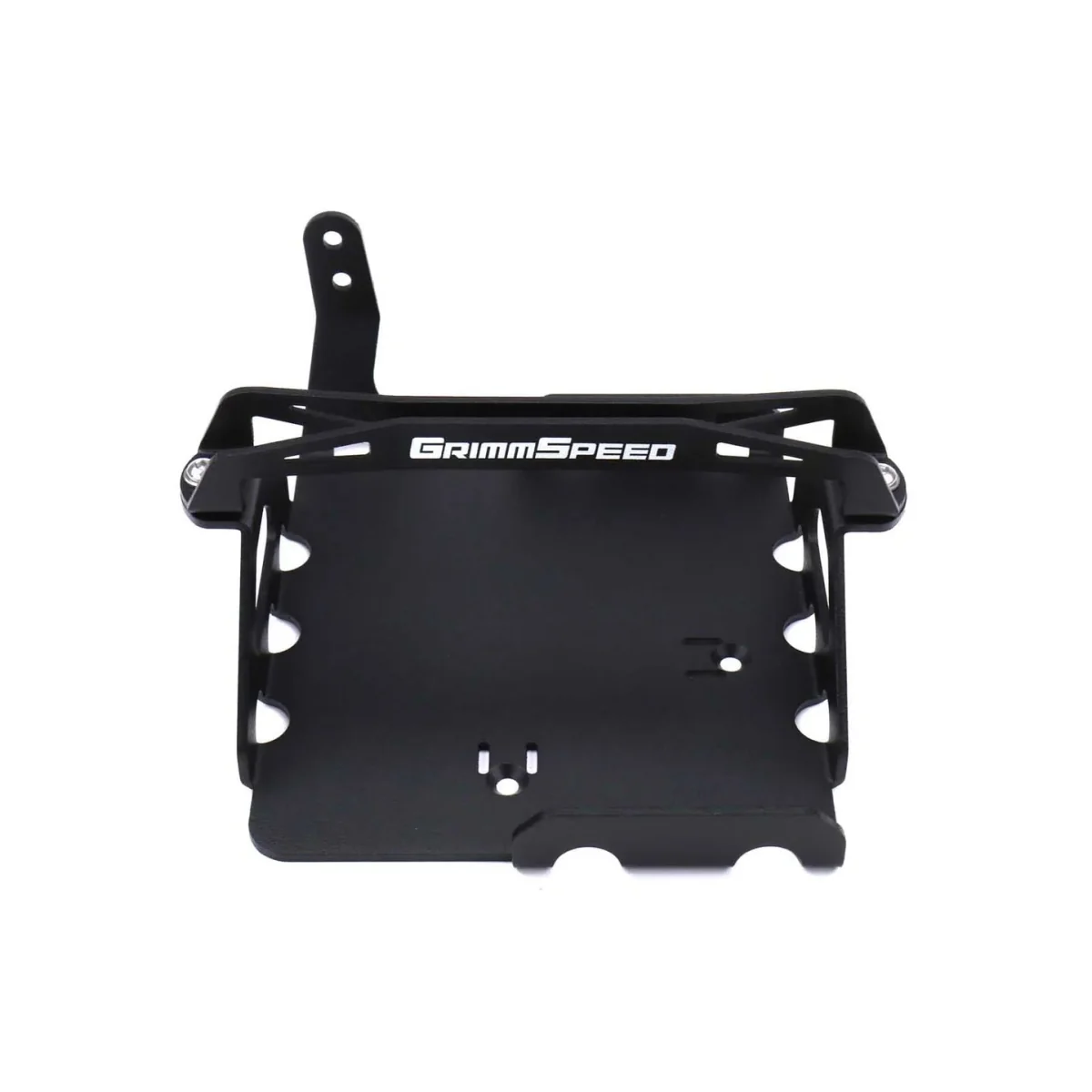 Grimmspeed Lightweight Battery Mount Kit Black 2008-2021 WRX / 2008-2021 STI - Image 7