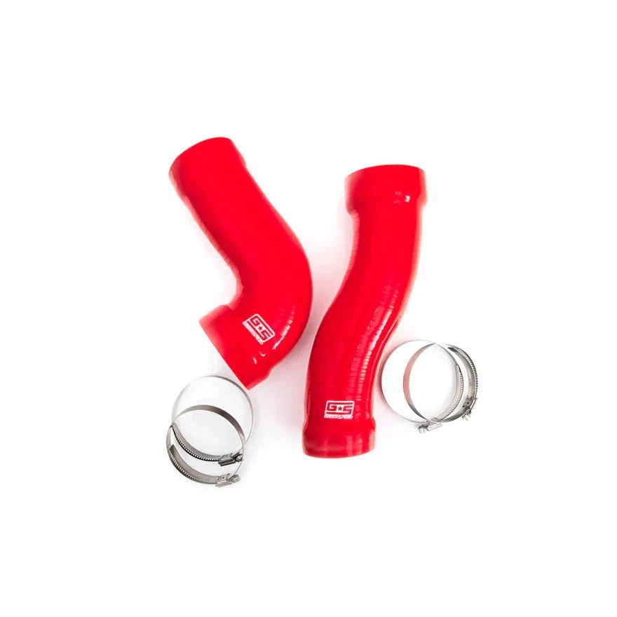Grimmspeed Post MAF Hose Kit Red 2015-2021 WRX - Image 2