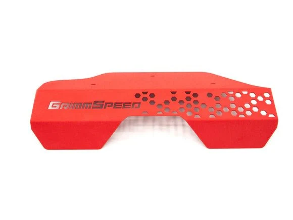 GrimmSpeed Pulley and Engine Cover Kit Red 2022-2026 BRZ / 2022-2026 GR86 - Image 3