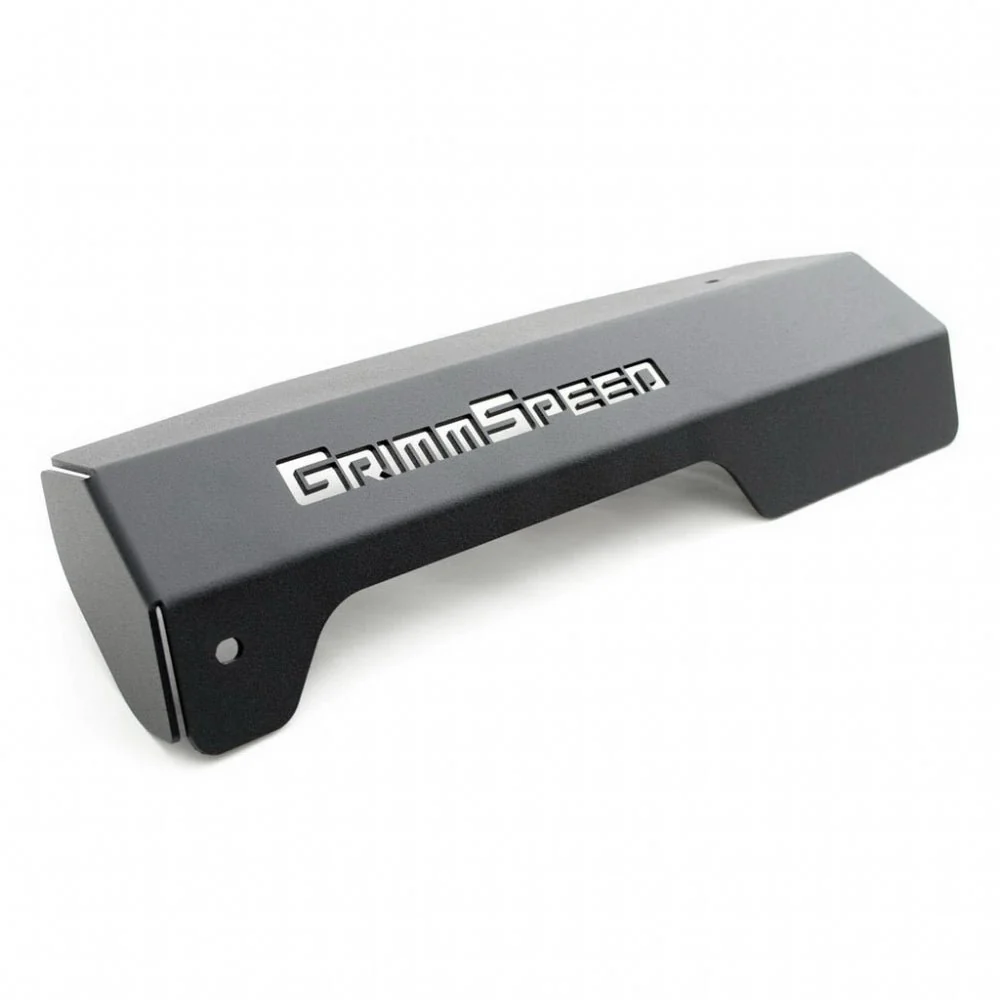 GrimmSpeed Pulley Cover Black 2015-2021 WRX - Image 3