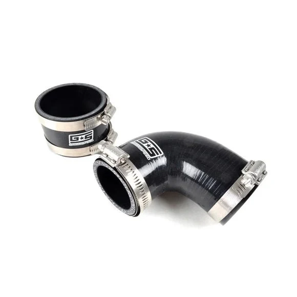 Grimmspeed Top Mount Intercooler Silicone Coupler Kit Black 2002-2007 WRX / 2004-2021 STI - Image 4