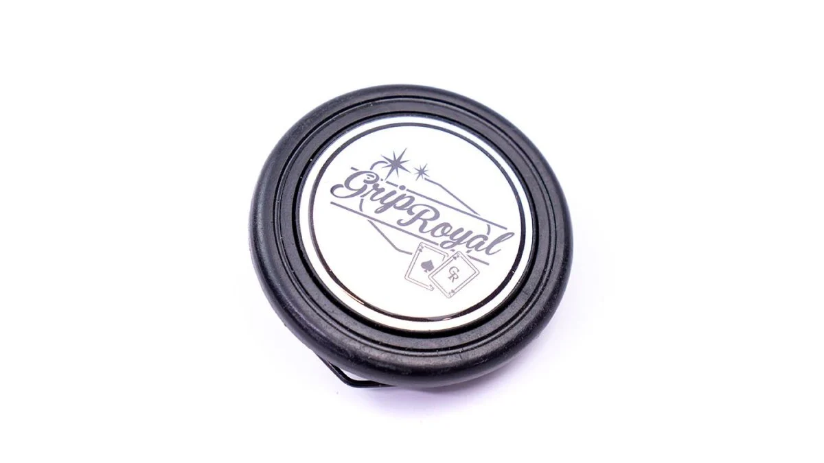 Grip Royal Horn Button Las Vegas White