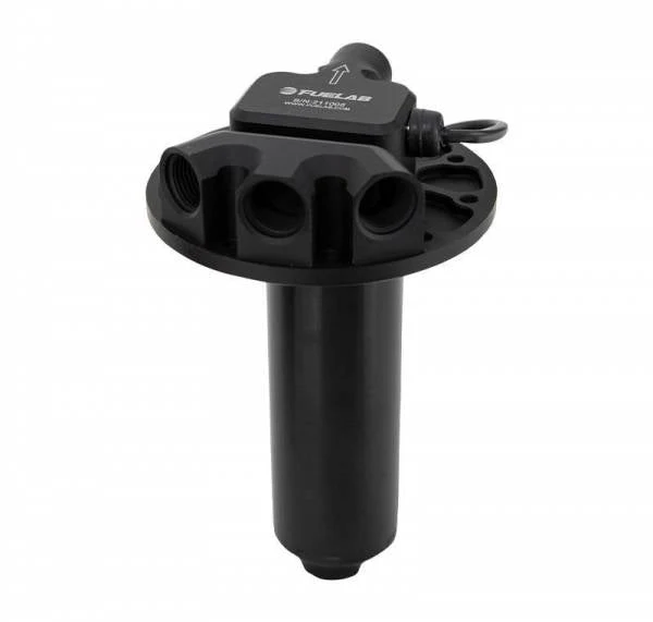 Fuelab H/E Series 850 HP SAE Plate Mount Brushless Screw Pump 350lph Speed Controllable