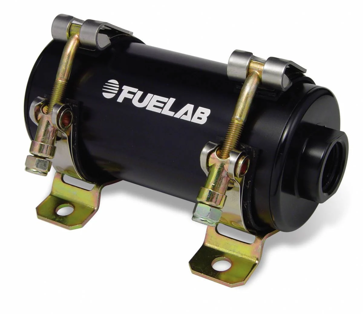Fuelab High Pressure EFI In Line Fuel Pump Street/Strip Speed Adjustable DC Brushless Driven Fuel Pump Black
