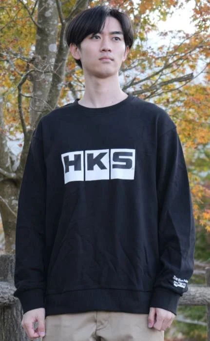 HKS OG Pullover Sweatshirt Black - Image 2