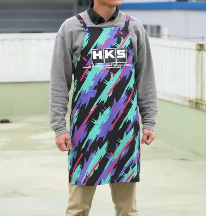 HKS Shop Apron w/ Oil Color Design - Image 2