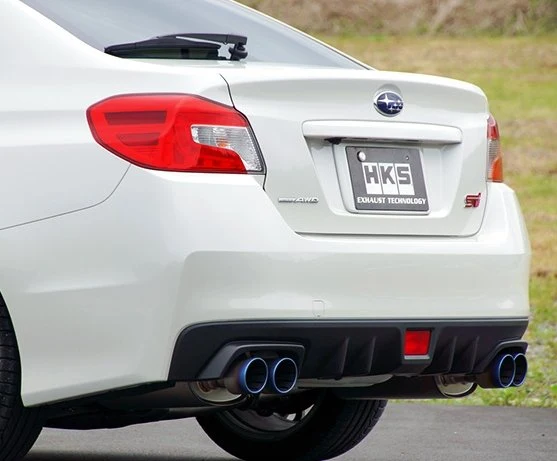 HKS Super Turbo Twin Tail Titanium Tip Catback Exhaust 2015-2021 WRX / 2015-2021 STI - Image 2