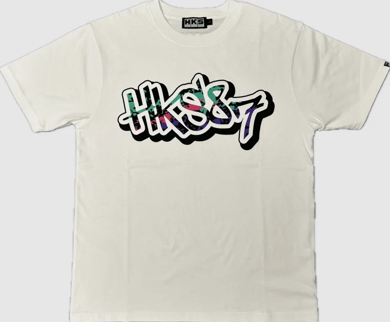 HKS T-Shirt 87Paint White XXL