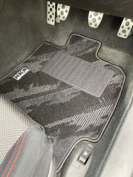 HKS Tufted Series Monotone Oil Color Floor Mat Set (LHD) 2022-2026 BRZ / 2022-2026 GR86 - Image 2