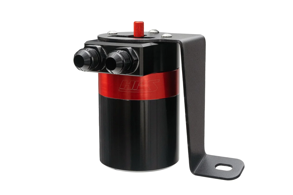 HPS Performance Aluminum Oil Catch Can Kit 2017-2021 STI - Image 2