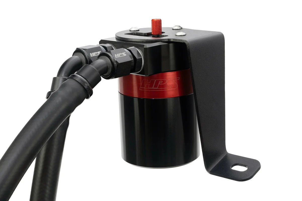 HPS Performance Aluminum Oil Catch Can Kit 2017-2021 STI - Image 4