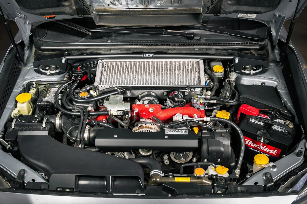 HPS Performance Aluminum Oil Catch Can Kit 2017-2021 STI - Image 7