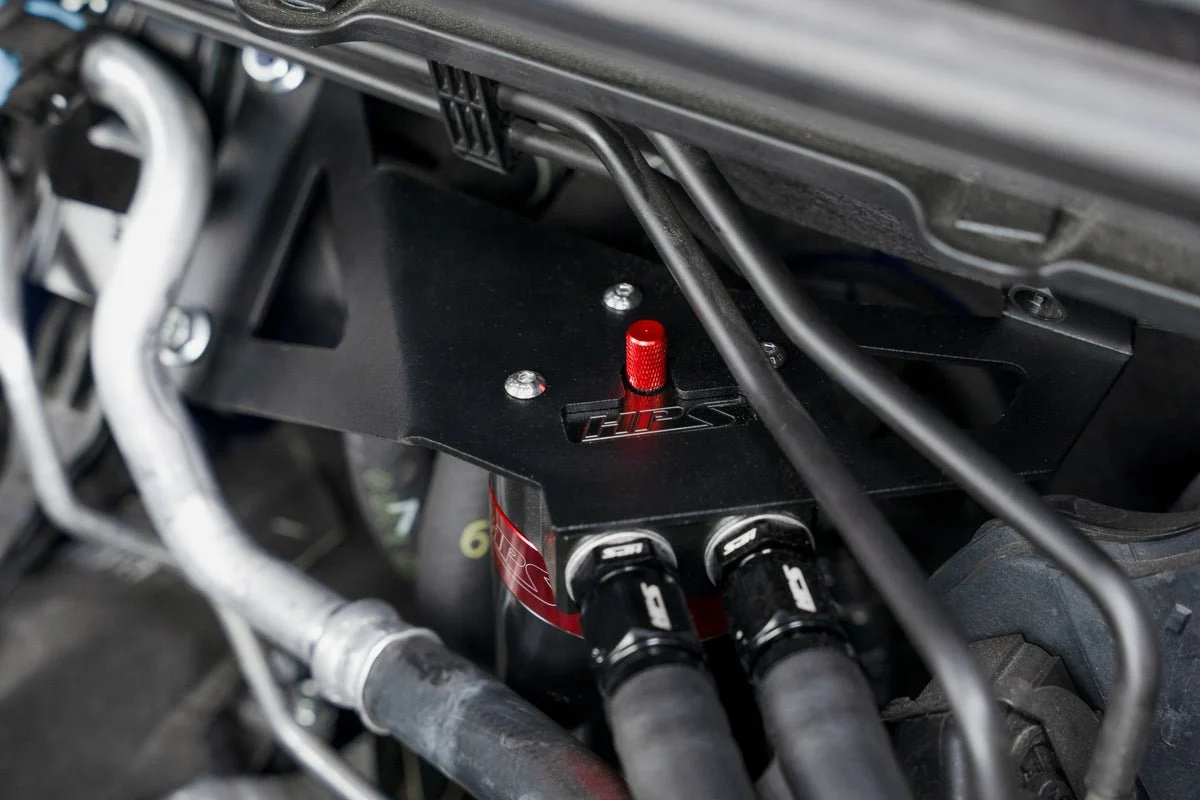 HPS Performance Aluminum Oil Catch Can Kit Black 2017-2026 Crosstrek / Impreza - Image 9