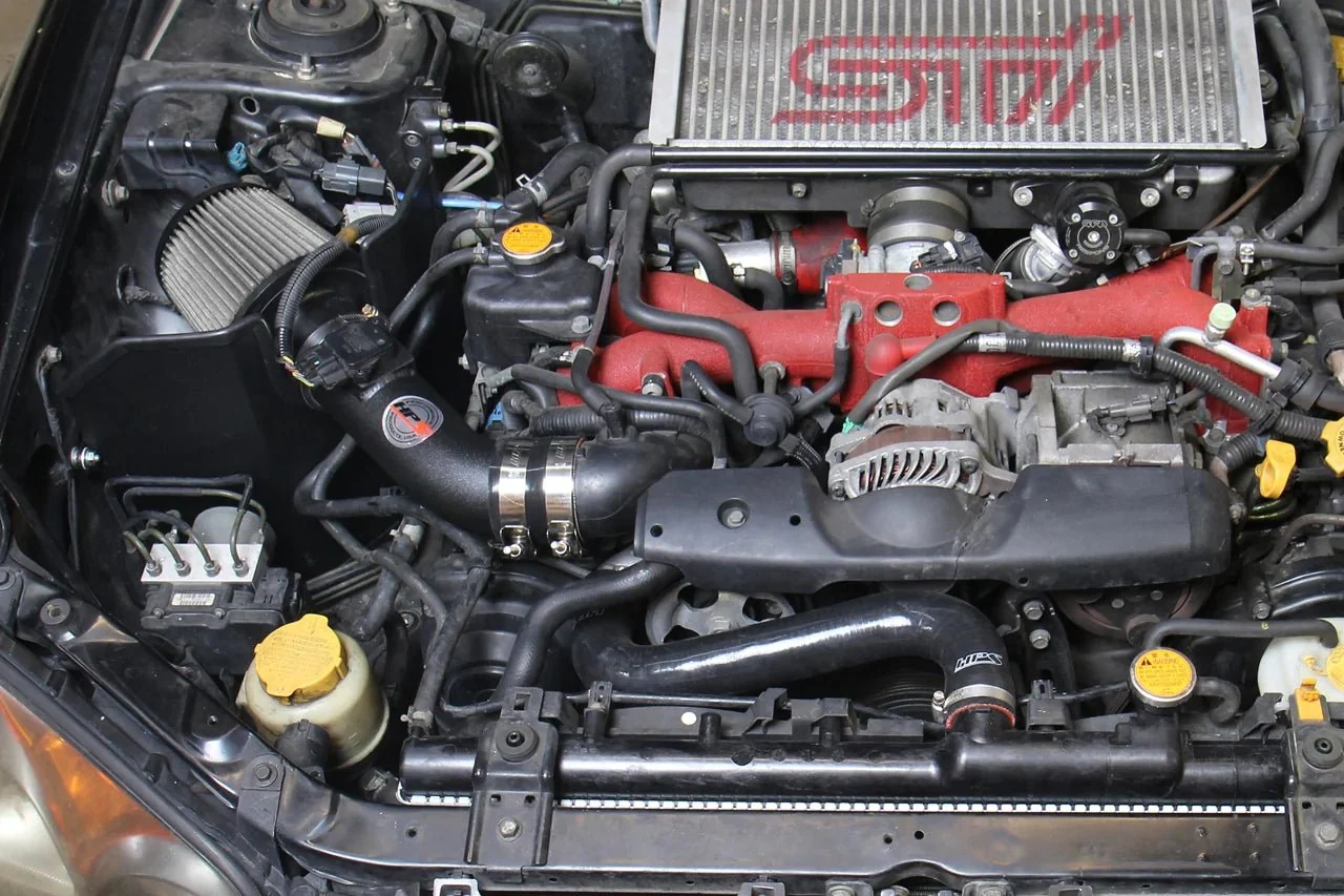 HPS Performance Polished Cold Air Intake w/ Heatshield 2002-2007 WRX / 2004-2007 STI - Image 2