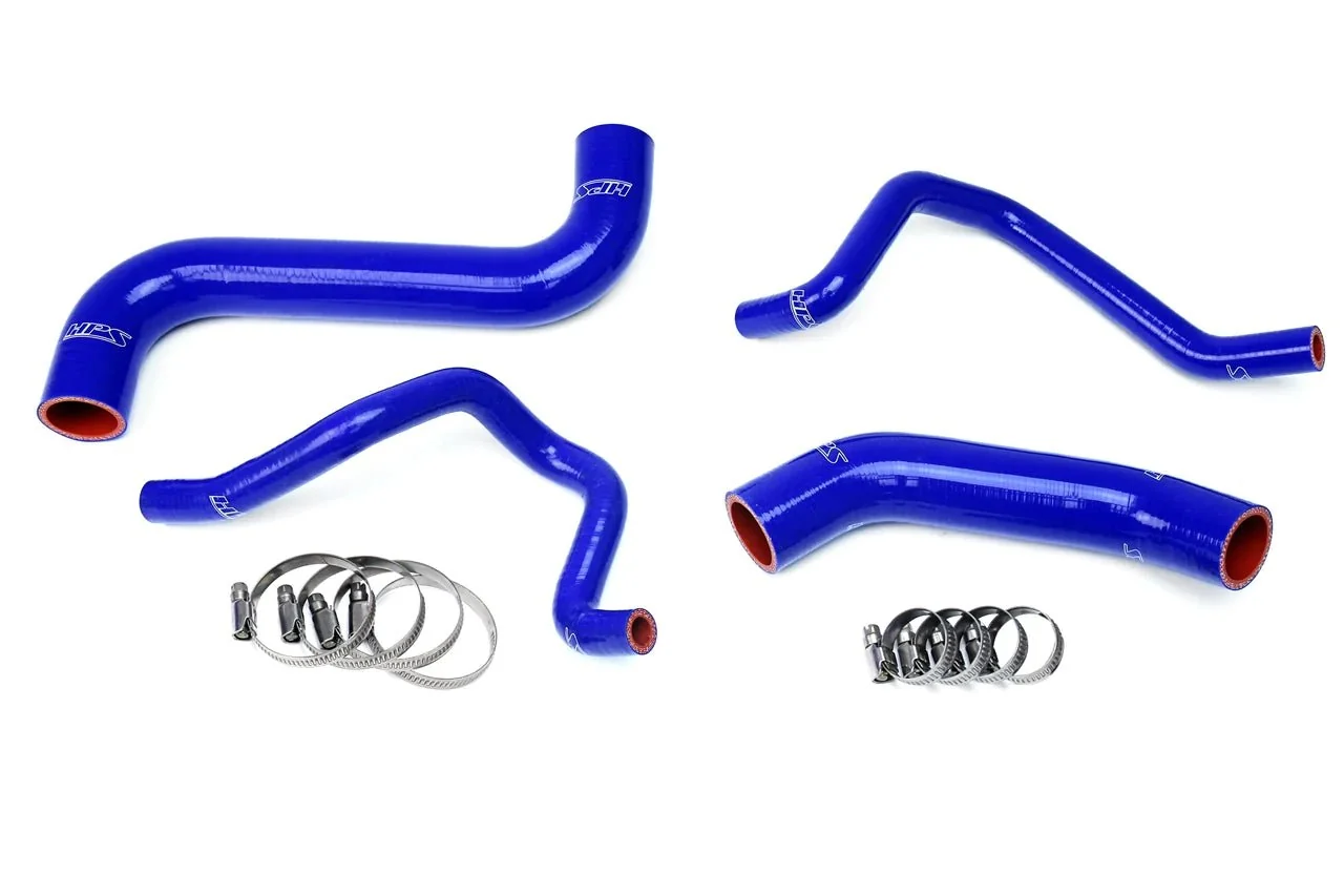 HPS Performance Radiator and Heater Hose Kit Blue 2004-2005 Impreza 2.5RS