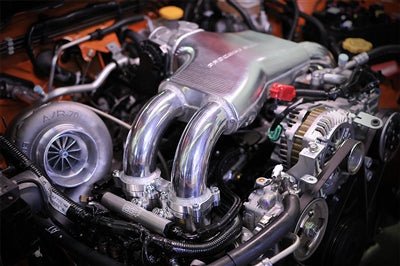 IAG Performance Braided Fuel Line & Fitting Kit with FPR Adapter For Use w/ IAG Top Feed Fuel Rails and OEM FPR 2002-2007 WRX / 2007 STI - Image 2
