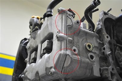 IAG Half Moon Valve Cover Cam Seals (4) Black 02-07 WRX / 04-07 STI / 04-07 Forester / 05-09 Legacy - Image 2