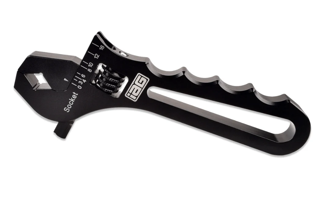 IAG Performance Aluminum Adjustable AN Wrench 3AN - 16AN Fittings - Image 3